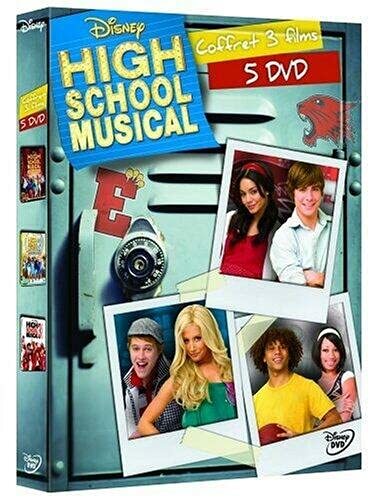 Livrenpoche : Trilogie High School Musical. Vol. 1 A 3 (Coffret 5 dvd) - Kenny Ortega - DVD