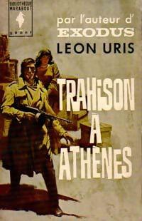 Livrenpoche : Trahison à Athènes - Léon Uris - Livre