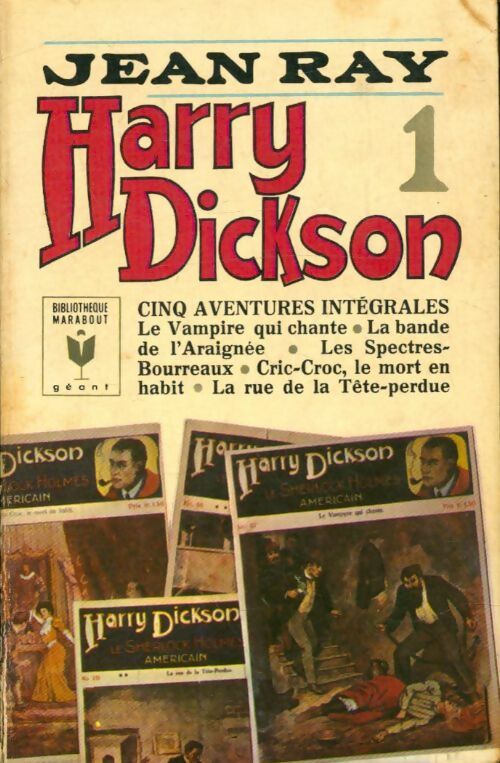 Livrenpoche : Harry Dickson Tome I - Jean Ray - Livre