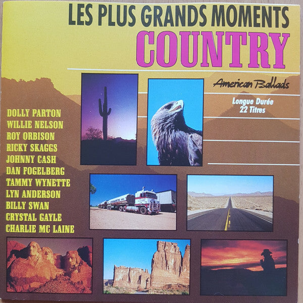 Livrenpoche : Les plus grands moments country - American ballads - Collectif - CD