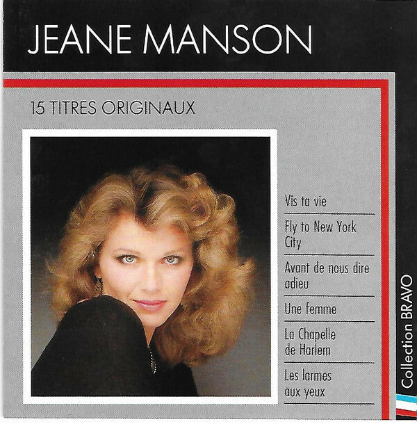 Livrenpoche : Jeane Manson - Bravo à Jeane Manson - Jeane Manson - CD