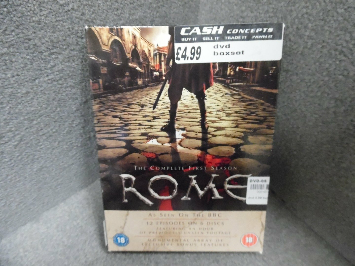 Livrenpoche : Rome: The Complete HBO Season 1 (Standard Edition) (Import anglais) - XXX - DVD