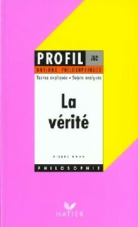Livrenpoche : La vérité - Pierre Kahn - Livre