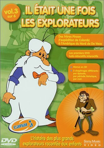 Livrenpoche : Il était une fois... Les Explorateurs - Vol.3 - Albert Barillé - DVD