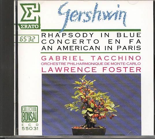 Livrenpoche : Gershwin - Rhapsodie in blue - gershwin - CD