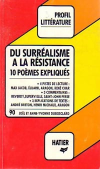 Livrenpoche : Du surréalisme à la Résistance - Inconnu - Livre