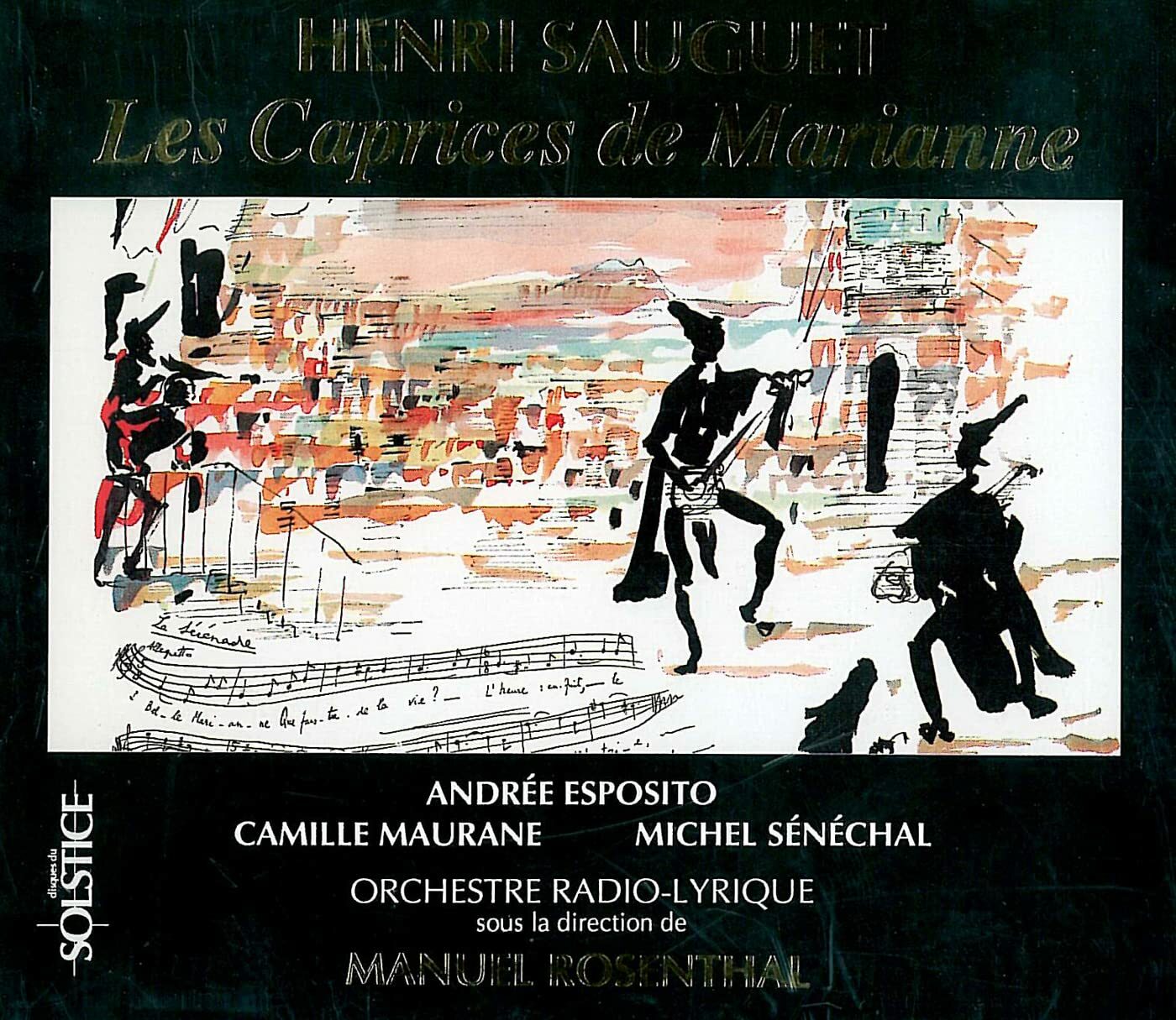 Livrenpoche : Sauguet Henri-Les Caprices de Marianne - Manuel Rosenthal, Camille Maurane, Andrée Esposito - CD