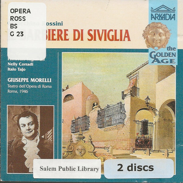 Livrenpoche : Gioacchino Rossini, Giuseppe Morelli, Orchestra Del Teatro Dell'Opera Di Roma, Coro Del Teatro Dell'Opera Di Roma - Il Barbiere Di Siviglia - Orchestra Del Teatro Dell'Opéra Di Roma, Gioacchino Rossini, Giuseppe Morelli, Coro Del Teatro Dell'Opera Di Roma - CD