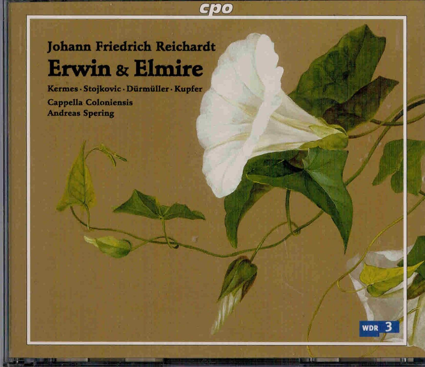 Livrenpoche : Johann Friedrich Reichhardt: Erwin und Elmire (Import) - Cappella Coloniensis - CD