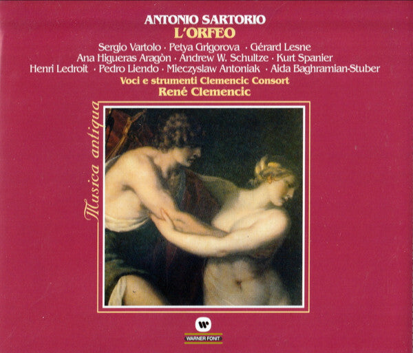 Livrenpoche : Antonio Sartorio, Voci E Strumenti Clemencic Consort*, René Clemencic - L'Orfeo - Antonio Sartorio, Voci E Strumenti Clemencic Consort, René Clemencic - CD