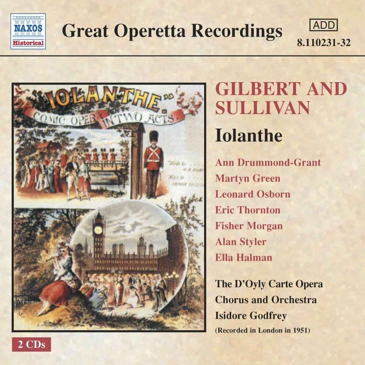 Livrenpoche : Iolanthe (Import) - Gilbert & Sullivan - CD