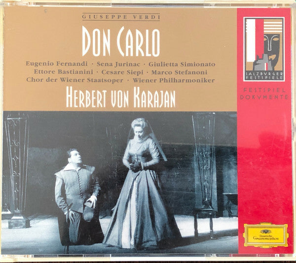 Livrenpoche : Giuseppe Verdi ' Eugenio Fernandi ' Sena Jurinac ' Giulietta Simionato ' Ettore Bastianini ' Cesare Siepi ' Marco Stefanoni ' Chor Der Wiener Staatsoper*, Wiener Philharmoniker, Herbert Von Karajan -  - Herbert Von Karajan, Wiener Philharmoniker, Giuseppe Verdi ' Eugenio Fernandi ' Sena Jurinac ' Giulietta Simionato ' Ettore Bastianini ' Cesare Siepi ' Marco Stefanoni ' Chor Der Wiener Staatsoper - CD