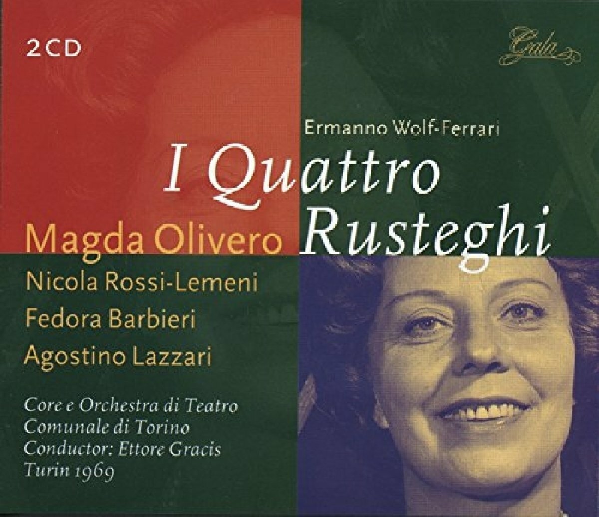 Livrenpoche : I Quattro Rusteghi - Wolf-Ferrari, E. - CD