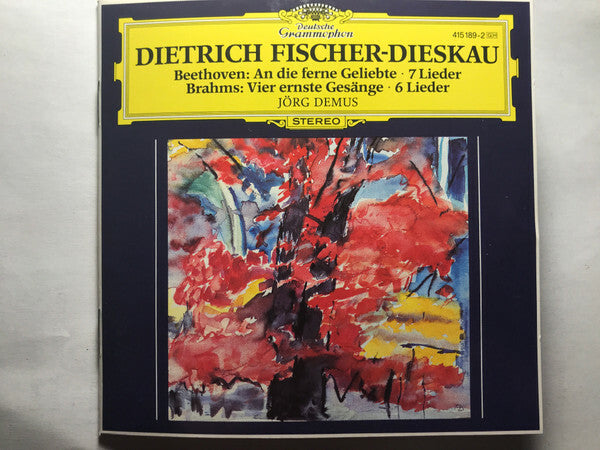 Livrenpoche : Dietrich Fischer - Dieskau, jörg demus, ludwig van beethoven, johannes brahms - An die ferne geliebte - Ludwig van Beethoven, Johannes Brahms, Dietrich Fischer-Dieskau, Jörg Demus - CD