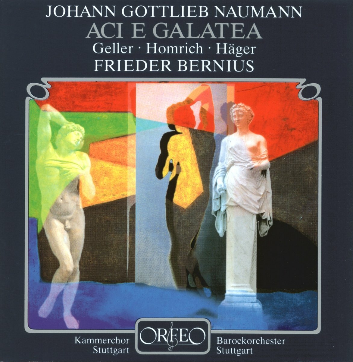 Livrenpoche : Naumann - Aci e Galatea - Bernius, Frieder, Homrich, Martin, Häger, Klaus - CD