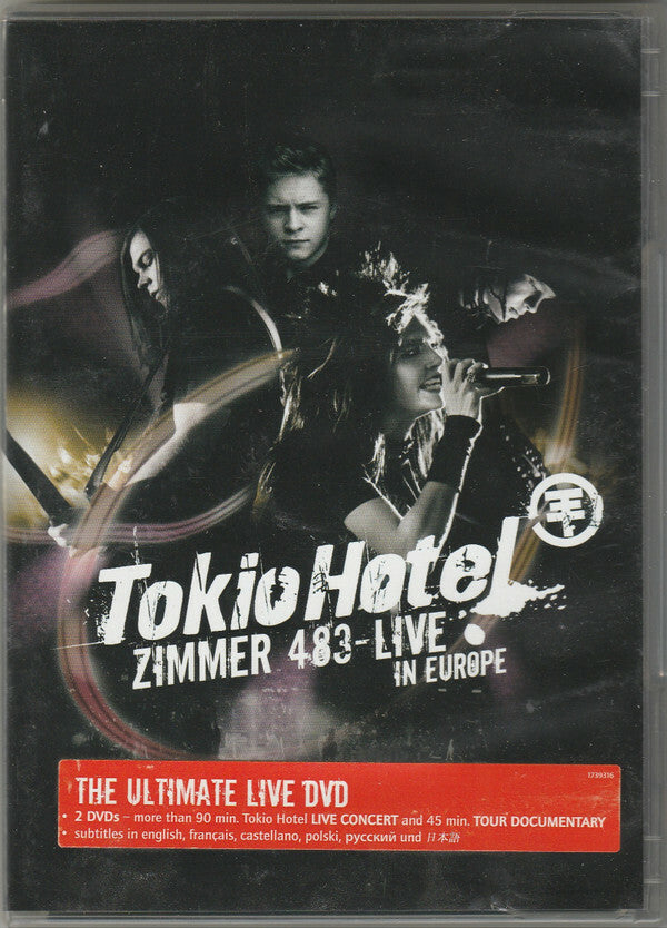 Livrenpoche : Tokio Hotel - Zimmer 483 - Live In Europe - Tokio Hotel - DVD