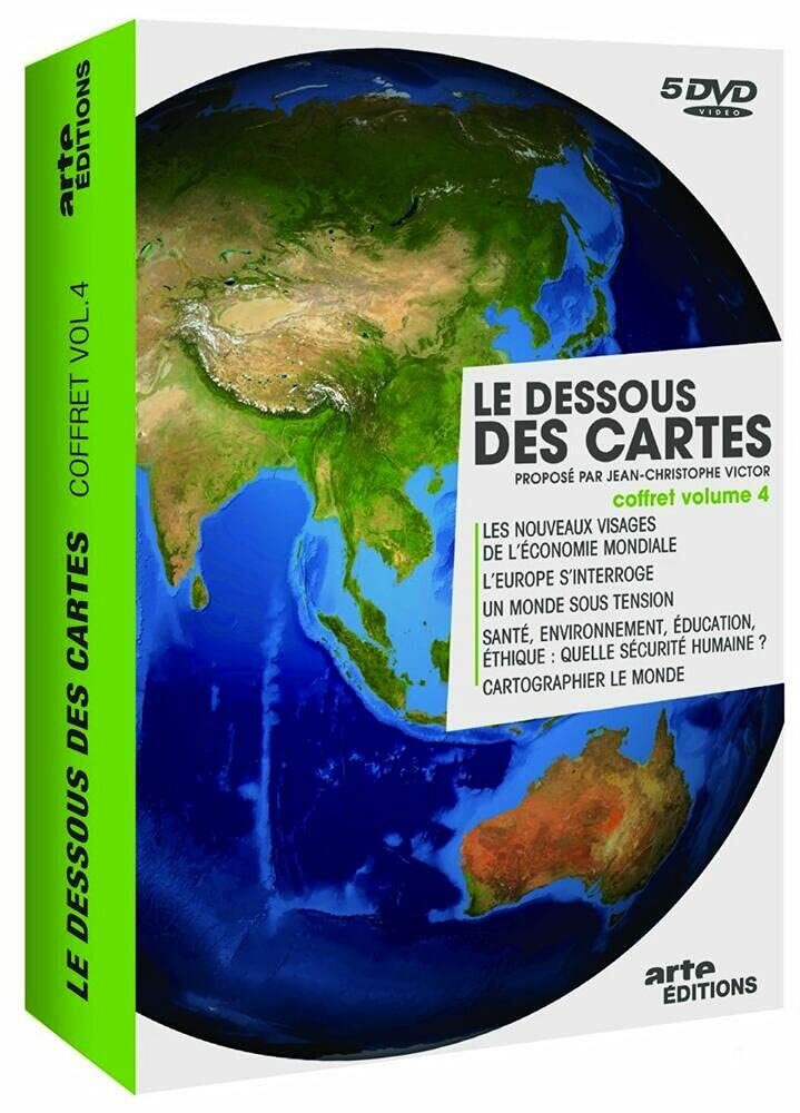 Livrenpoche : Le Dessous des Cartes-Coffret vol. 4 - Philippe Truffault, Alain Jomier, Frédéric Lernoud, Frédéric Ramade, Laurène L'Allinec, Jean-Loïc Portron, Natasha Nisic, Didier Ozil, Anne Morin - DVD