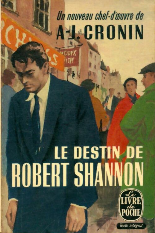 Le destin de Robert Shannon - Archibald Joseph Cronin - Livre