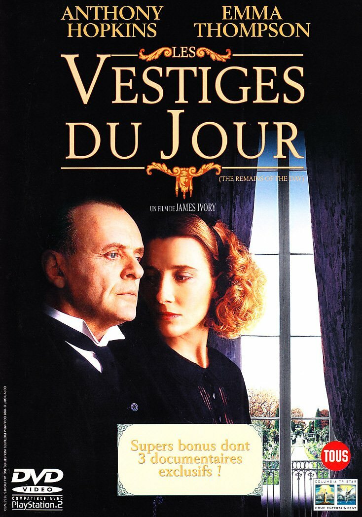 Livrenpoche : Les vestiges du jour - James Ivory - DVD
