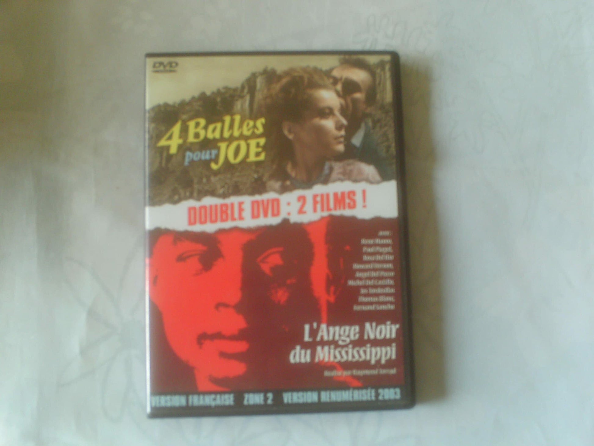 Livrenpoche : 4 balles pour Joe / L'ange noir du Mississippi - XXX - DVD