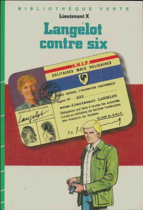 Livrenpoche : Langelot contre 6 - Lieutenant X - Livre