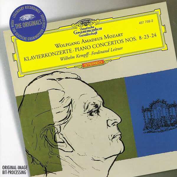 Livrenpoche : Wolfgang Amadeus Mozart, Wilhelm Kempff, Ferdinand Leitner - Klavierkonzerte = piano concertos nos. 8 23 24 - Wolfgang Amadeus Mozart, Wilhelm Kempff, Ferdinand Leitner - CD