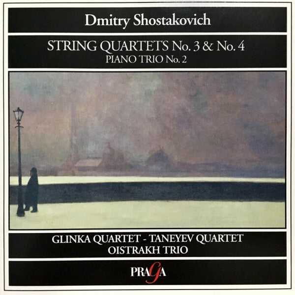Livrenpoche : Dmitry Shostakovich, Glinka Quartet, Taneyev Quartet, Oistrakh Trio - String quartets no. 3 & no. 4 piano trio no. 2 - Dmitry Shostakovich, Glinka Quartet, Taneyev Quartet, Oistrakh Trio - CD