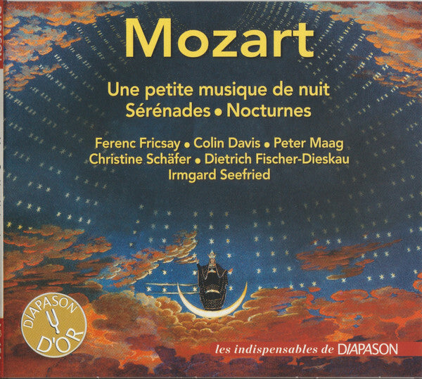 Livrenpoche : Mozart, Ferenc Fricsay, Colin Davis, Peter Maag, Christine Schäfer, Dietrich Fischer - Dieskau, irmgard seefried - Une petite musique de nuit, sérénades, nocturnes - Mozart, Ferenc Fricsay, Colin Davis, Dietrich Fischer-Dieskau, Peter Maag, Christine Schäfer, Irmgard Seefried - CD