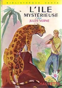 L'île mystérieuse - Jules Verne -  Bibliothèque verte (2ème série) - Livre