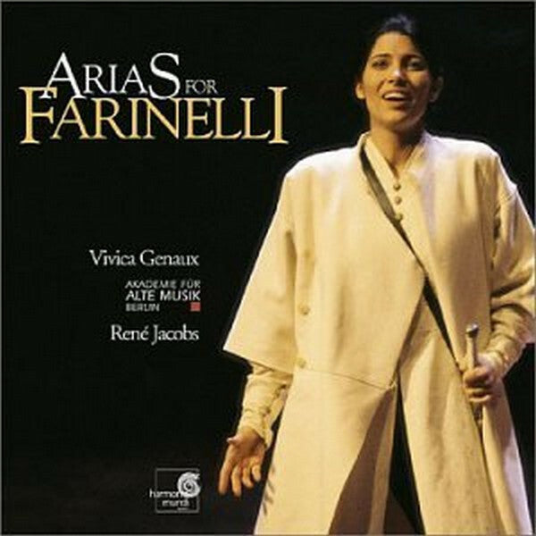 Livrenpoche : Vivica Genaux, Akademie Für Alte Musik Berlin, René Jacobs - Arias for farinelli - Akademie für Alte Musik Berlin, Vivica Genaux, René Jacobs - CD