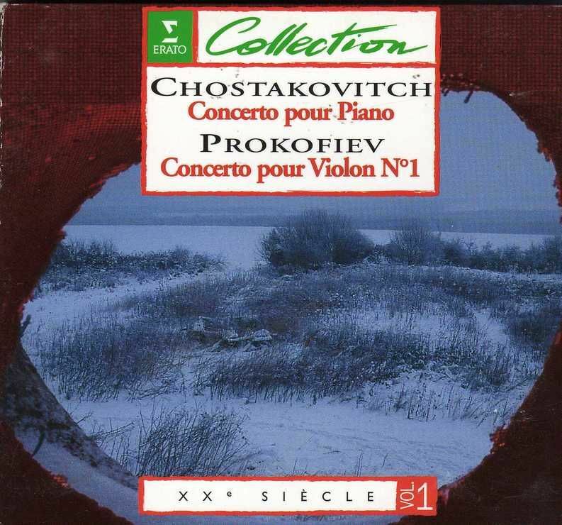 Livrenpoche : Chostakovitvh, Prokoviev - Concerto for piano - Chostakovitvh, Prokoviev - CD