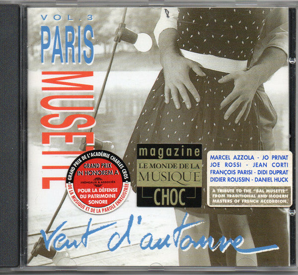Livrenpoche : Paris Musette - Vent d'automne / volume 3 - Paris Musette - CD