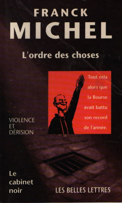 L'ordre des choses - Franck Michel - Livre
