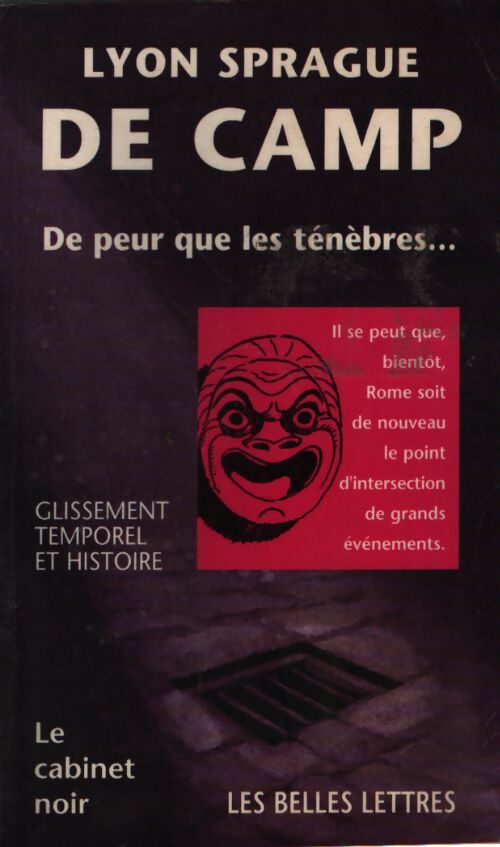 De peur que les ténèbres... - Lyon Sprague de Camp - Livre