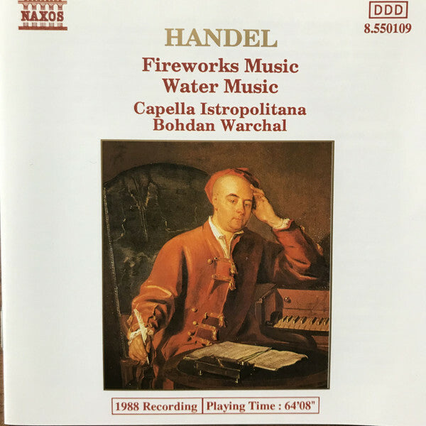 Livrenpoche : Handel* - Capella Istropolitana, Bohdan Warchal - Fireworks Music / Water Music - Handel - CD