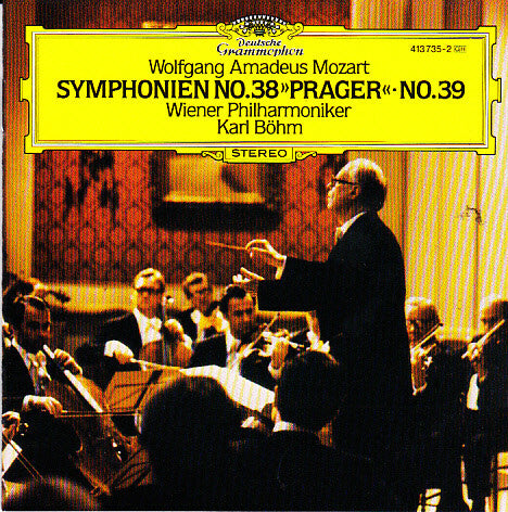 Livrenpoche : Wolfgang Amadeus Mozart Wiener Philharmoniker, Karl Böhm - Symphonien no.38 prager no.39 - Karl Böhm, Wolfgang Amadeus Mozart Wiener Philharmoniker - CD