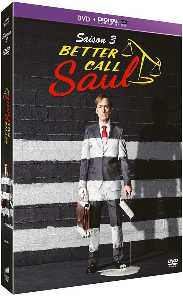 Livrenpoche : Better Call Saul-Saison 3 - Daniel Sackheim, Adam Bernstein, Keith Gordon, Vince Gilligan, Minkie Spiro, Thomas Schnauz, John Shiban, Peter Gould - DVD
