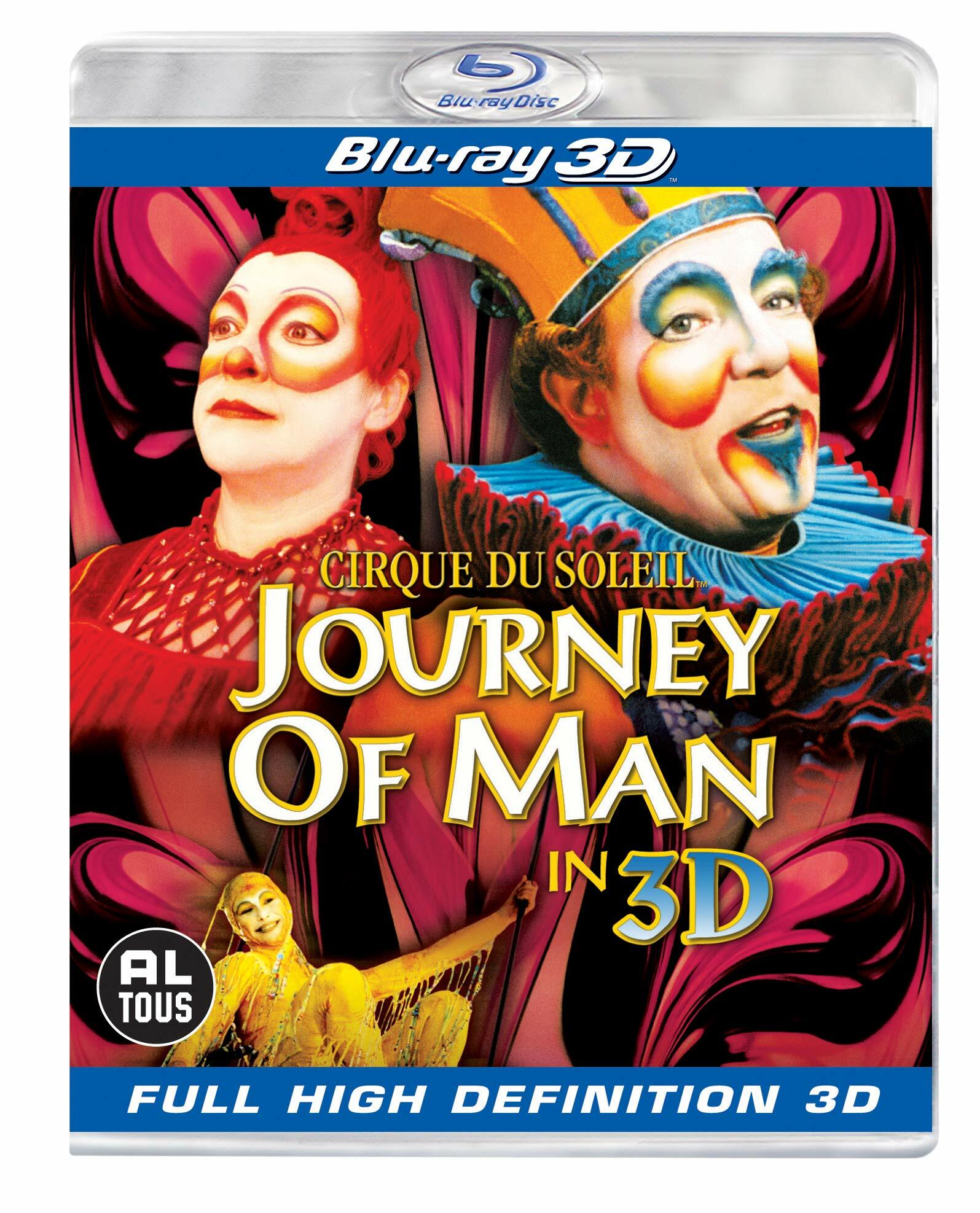 Livrenpoche : Le Cirque du soleil / Cirque du Soleil: Journey of Man 3D (3D & 2D) (Blu-Ray) - Keith Melton - DVD