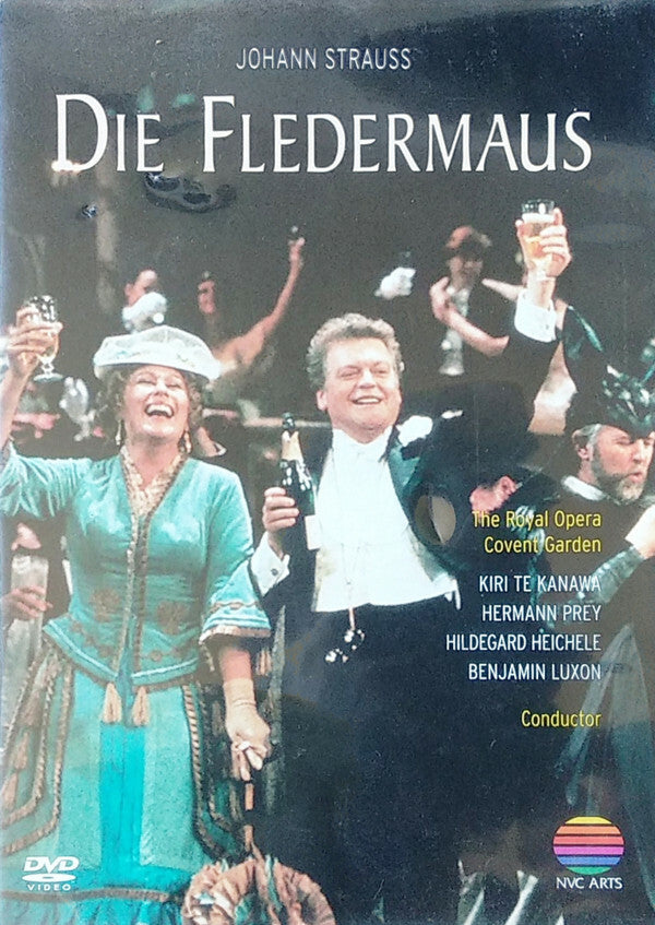 Livrenpoche : Johann Strauss*, Kiri Te Kanawa, Hermann Prey, Hildegard Heichele, Benjamin Luxon, Placido Domingo - Die Fledermaus - Placido Domingo, Kiri Te Kanawa, Johann Strauss, Hermann Prey, Hildegard Heichele, Benjamin Luxon - DVD