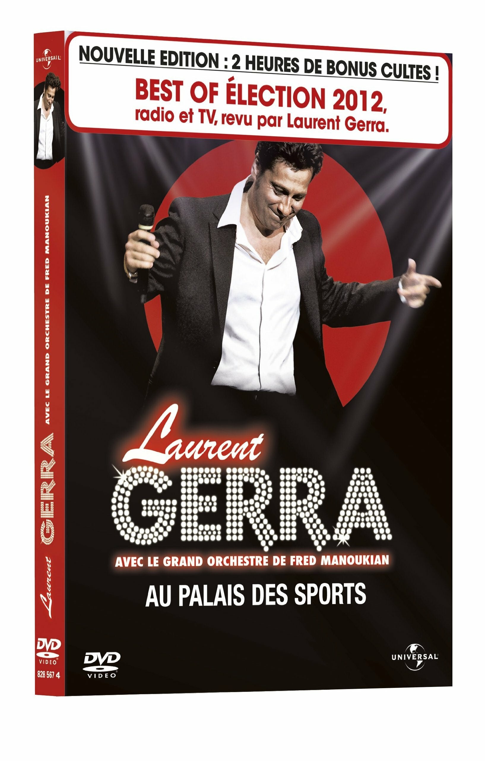Livrenpoche : Laurent Gerra - Palais des sports 2011 - Gérard Pullicino - DVD
