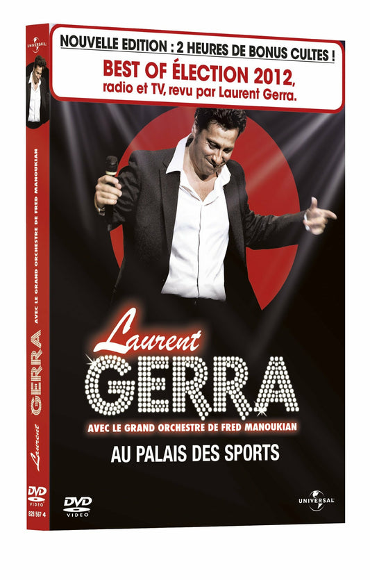 Livrenpoche : Laurent Gerra - Palais des sports 2011 - Gérard Pullicino - DVD
