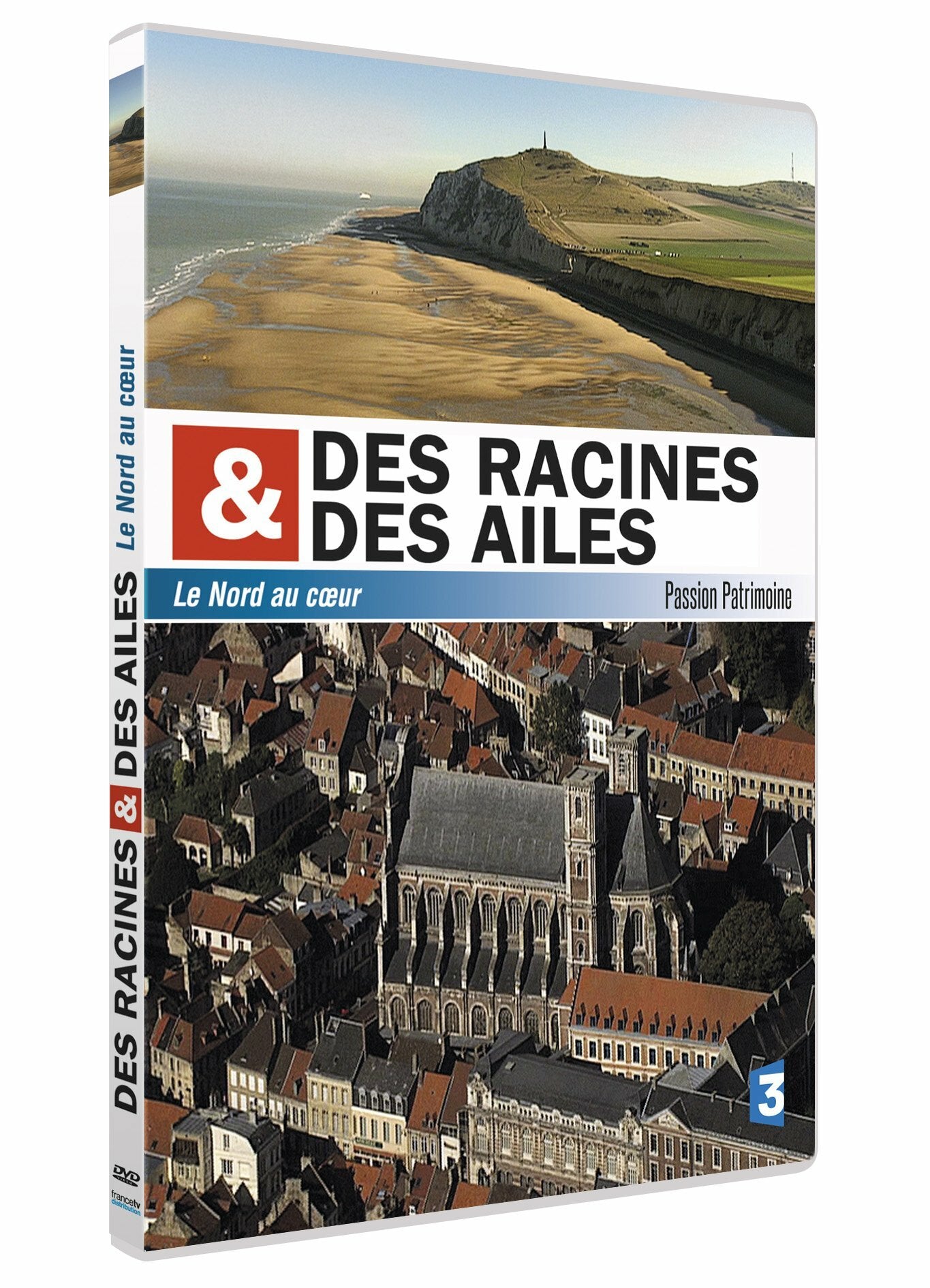 Livrenpoche : des Racines et des Ailes-Passion Patrimoine-Le Nord au Coeur - Dominique Lenglart, Frédéric Vassor - DVD