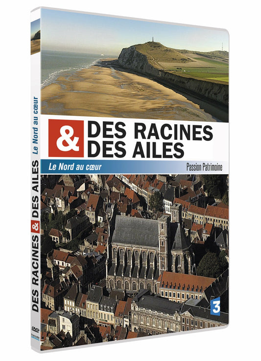 Livrenpoche : des Racines et des Ailes-Passion Patrimoine-Le Nord au Coeur - Dominique Lenglart, Frédéric Vassor - DVD