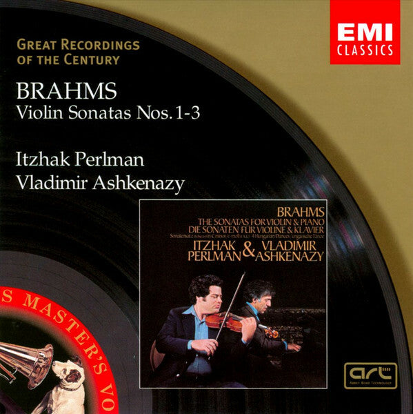 Livrenpoche : Brahms - Itzhak perlman, vladimir ashkenazy - Violin sonatas nos. 1 - 3 - Brahms - CD