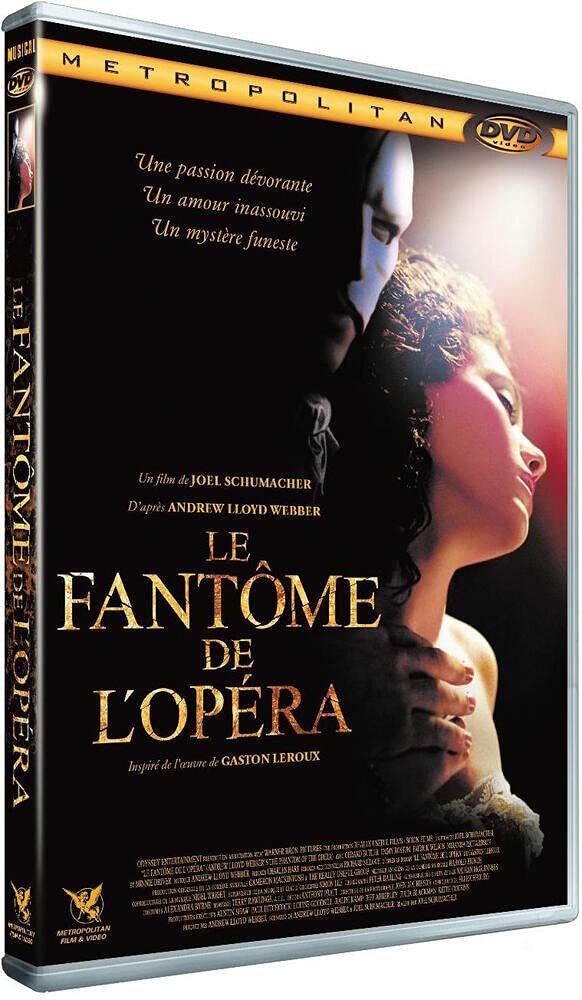 Livrenpoche : Le Fantôme de l'opéra - Joel Schumacher - DVD