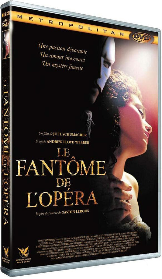 Livrenpoche : Le Fantôme de l'opéra - Joel Schumacher - DVD