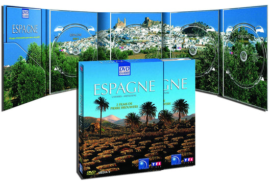 Livrenpoche : Espagne-Canaries-L'Andalousie (Édition Prestige) - Pierre Brouwers - DVD