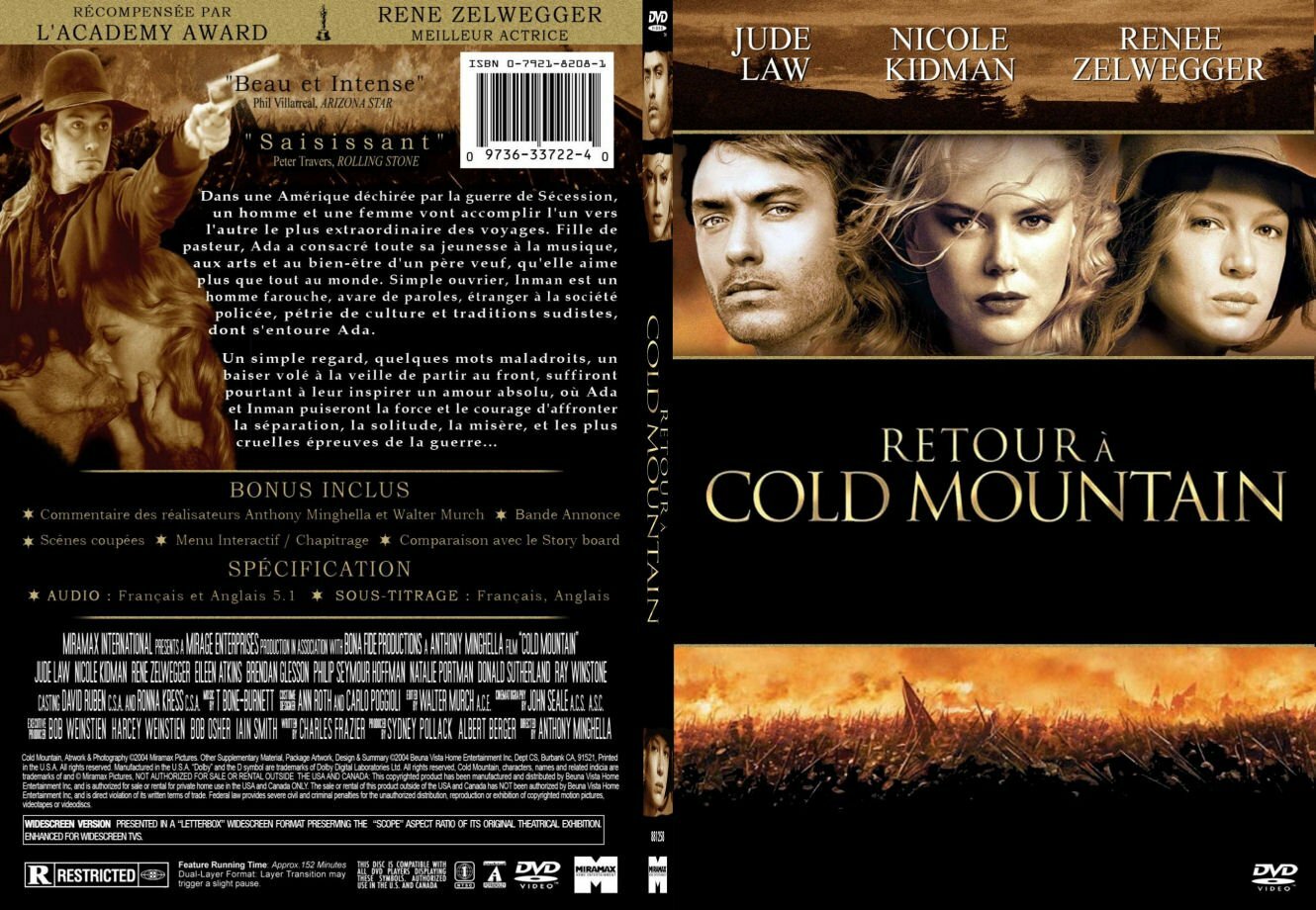 Livrenpoche : Retour a Cold Mountain - DVD - XXX - DVD