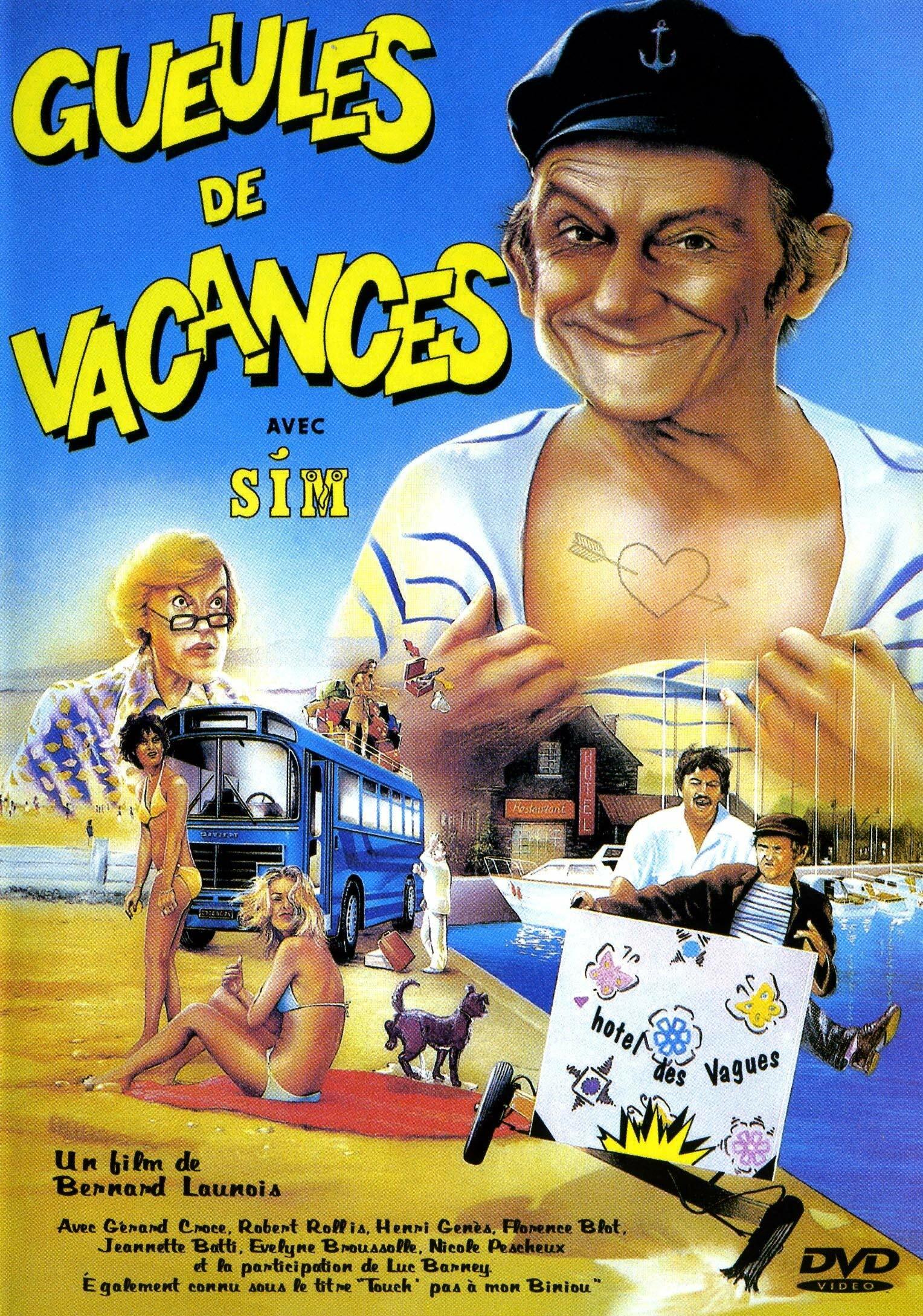 Livrenpoche : Gueules de Vacances - Bernard Launois - DVD