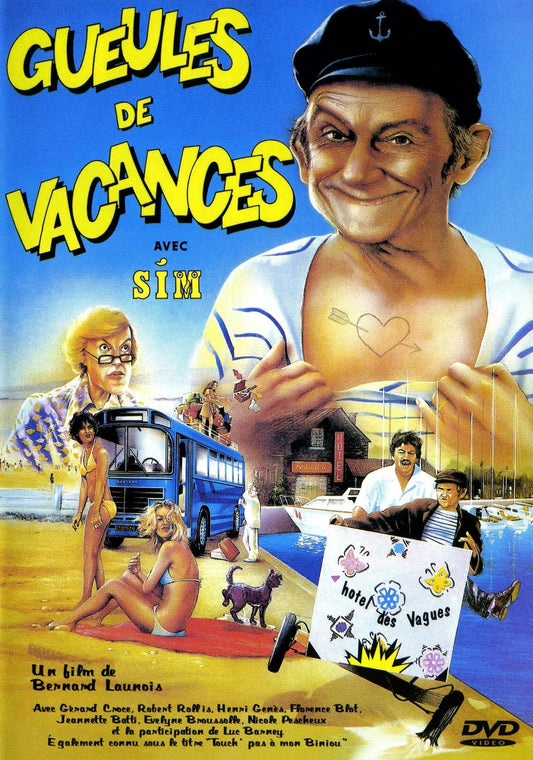 Livrenpoche : Gueules de Vacances - Bernard Launois - DVD